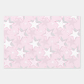 Golden Stars Pattern 1 Inpakpapier Vel (Voorkant)