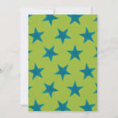 Golden Stars Pattern 20 Bedankkaart (Voorkant)