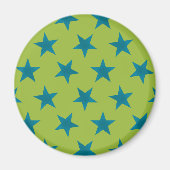 Golden Stars Pattern 20 Magneet (Voorkant)