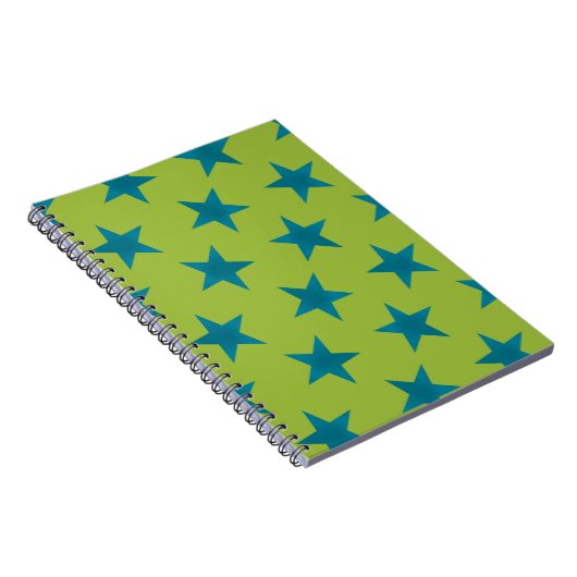 Golden Stars Pattern 20 Notitieboek (Rechterzijde)