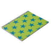 Golden Stars Pattern 20 Notitieboek (Linkerzijde)