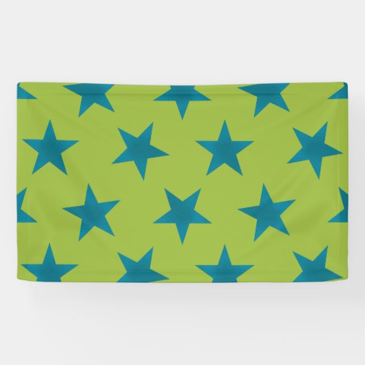 Golden Stars Pattern 20 Spandoek (Horizontaal)