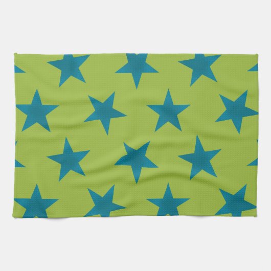 Golden Stars Pattern 20 Theedoek (Horizontaal)