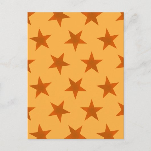 Golden Stars Pattern 2 Feestdagenkaart (Voorkant)