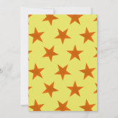 Golden Stars Pattern 4 Bedankkaart (Voorkant)