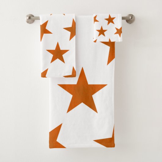 Golden Stars Pattern 6 Bad Handdoek (Insitu)