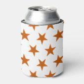 Golden Stars Pattern 6 Blikjeskoeler (Blikje Voorkant)
