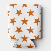 Golden Stars Pattern 6 Blikjeskoeler (Achterkant)