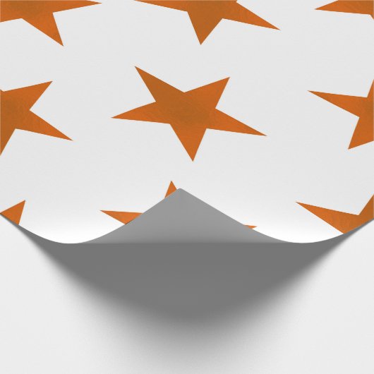 Golden Stars Pattern 6 Cadeaupapier (Hoek)