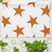 Golden Stars Pattern 6 Theedoek (Gevouwen)