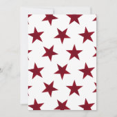 Golden Stars Pattern 7 Bedankkaart (Voorkant)