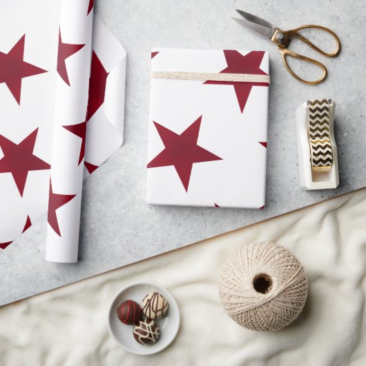 Golden Stars Pattern 7 Cadeaupapier (Crafts)