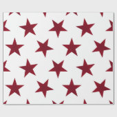 Golden Stars Pattern 7 Cadeaupapier (Vlak)