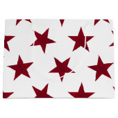 Golden Stars Pattern 7 Groot Cadeauzakje (Voorkant)