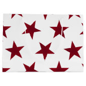 Golden Stars Pattern 7 Groot Cadeauzakje (Achterkant)