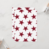 Golden Stars Pattern 7 Kaart (Voorkant / Achterkant in situ)