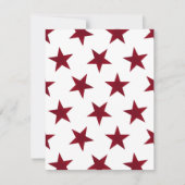 Golden Stars Pattern 7 Notitiekaartje (Voorkant)