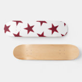 Golden Stars Pattern 7 Persoonlijk Skateboard (Horizontaal)