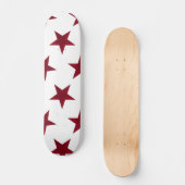 Golden Stars Pattern 7 Persoonlijk Skateboard (Voorkant)