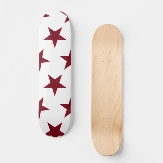 Golden Stars Pattern 7 Persoonlijk Skateboard (Voorkant)