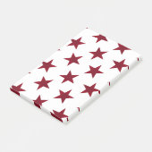 Golden Stars Pattern 7 Post-it® Notes (Schuin)