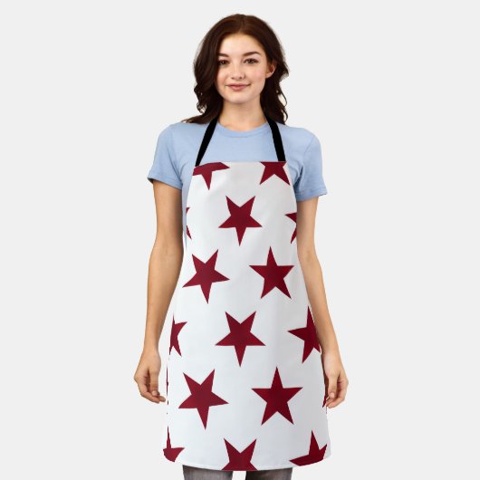 Golden Stars Pattern 7 Schort (Gedragen)