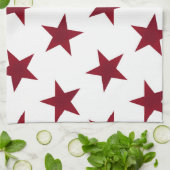 Golden Stars Pattern 7 Theedoek (Gevouwen)