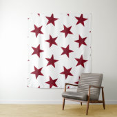 Golden Stars Pattern 7 Wandkleed (In situ)