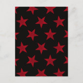 Golden Stars Pattern 8 Briefkaart (Voorkant)