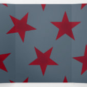 Golden Stars Pattern 9 Drieluik Wenskaart (Binnenkant midden)