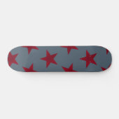 Golden Stars Pattern 9 Persoonlijk Skateboard (Horizontaal)