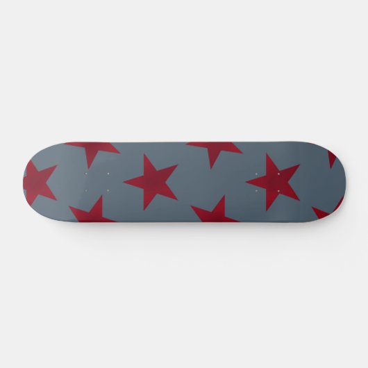 Golden Stars Pattern 9 Persoonlijk Skateboard (Horizontaal)