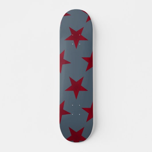 Golden Stars Pattern 9 Persoonlijk Skateboard (Voorkant)