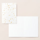 Golden Stars Pattern Folie Kaarten (Display)