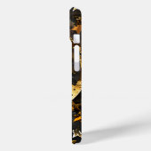 Golden Stars Peace Symbool Telefoonhoes Case-Mate iPhone Case (Achterkant / Links)