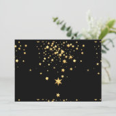 Golden Stars Save The Date (Staand voorkant)