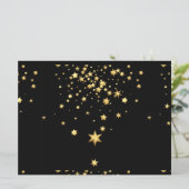 Golden Stars Save The Date (Staand voorkant)
