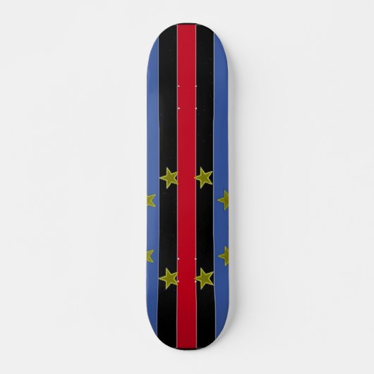 Golden Stars Skateboard (Voorkant)