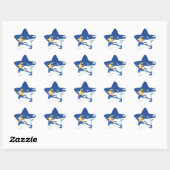 Golden Stars - Ster Sticker (Vel)