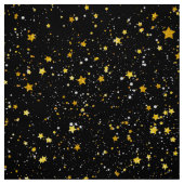 Golden Stars Stof (Swatch)