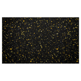 Golden Stars Stof