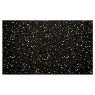 Golden Stars Stof