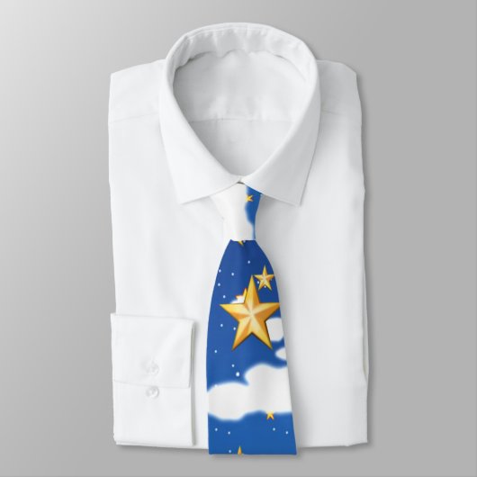 Golden Stars - Stropdas (Gebonden)