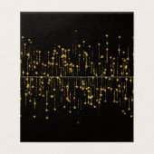 Golden Stars Visitekaartje (Buitenkant ongevouwen)