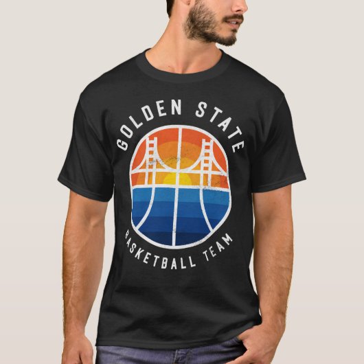 Golden State Bridge Warriors Oakland Fan Gift T-shirt (Voorkant)