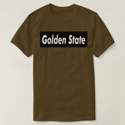 Golden State Meat Bruin T-shirt (Design voorkant)