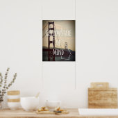 Golden State of Mind Poster (Keuken)