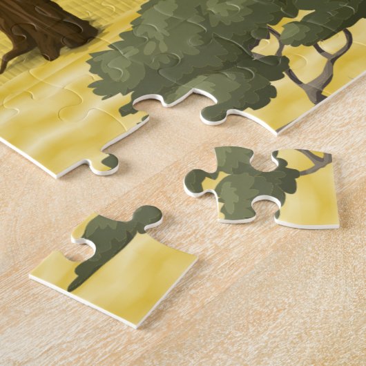 Golden State-puzzel Legpuzzel (Zijkant)