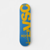 Golden State Throwback Deck Skateboard (Voorkant)