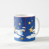 Golden sterren - koffiemok (Voorkant rechts)